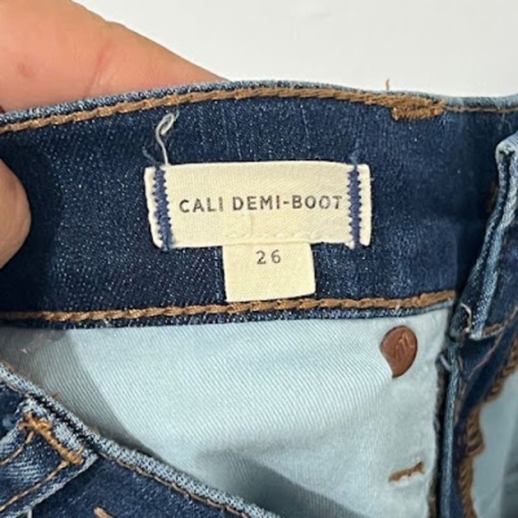 Madewell Cali Demi-Boot Jeans in Lockwood Wash Womens size 26 - Picture 7 of 9